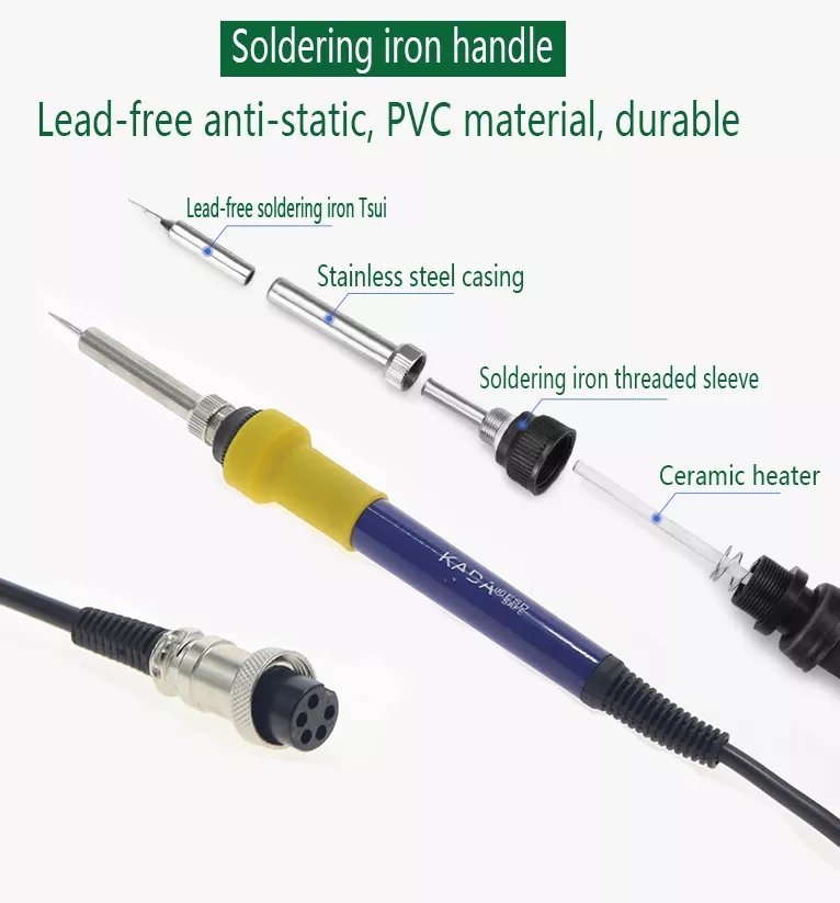 Kada 2018D+ 2in1 Hot Air Soldering Iron Station