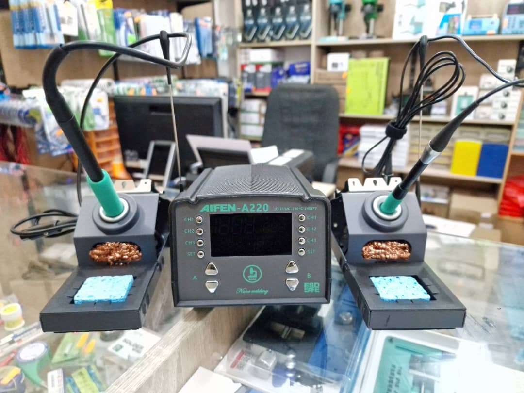 Aifen A220 Double Station Rework Soldering Station