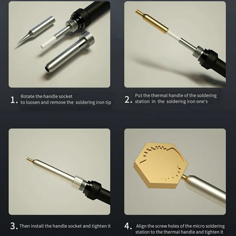 900M-T-C9 Micro Soldering Station Heating Platform