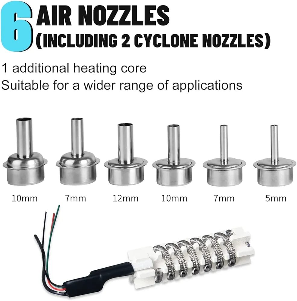 SUGON 8620DX Digital Hot Air Rework Station 1300W