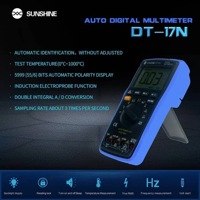 DT17N Auto Range Multimeter