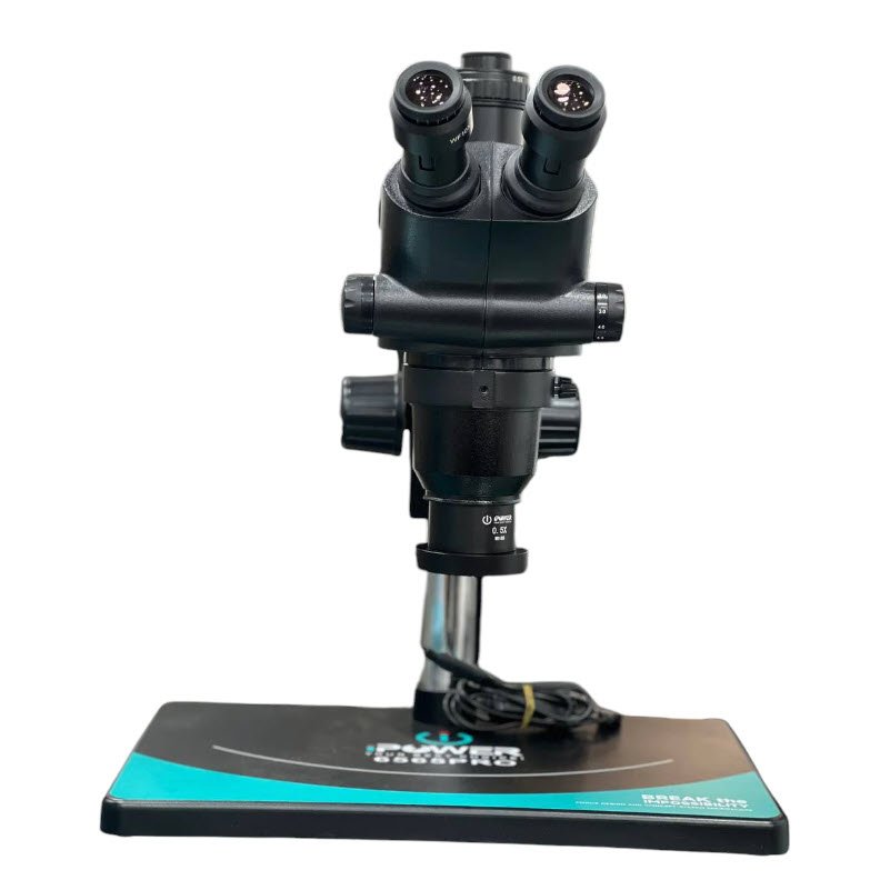 iPOWER 6565 PRO B11 Trinocular HD stereo microscope 6.5~65x continuous zoom Microscope
