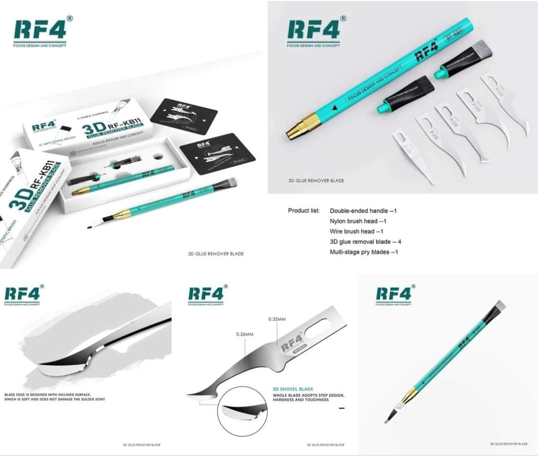 RF-KB11 3D Tin Scraping Blade ...