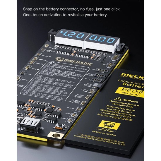 Mechanic F918 Battery Activation Board for iPhone & Android (IP5-15PM)
