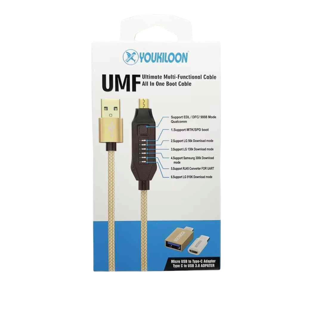 YOUKILOON UMF Cable  (EDL and All Options All In One Boot Cable)